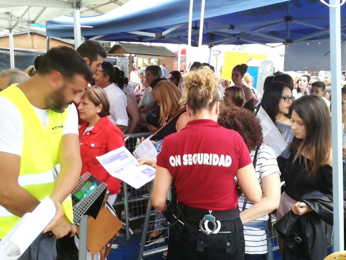 check in concierto Bustamante