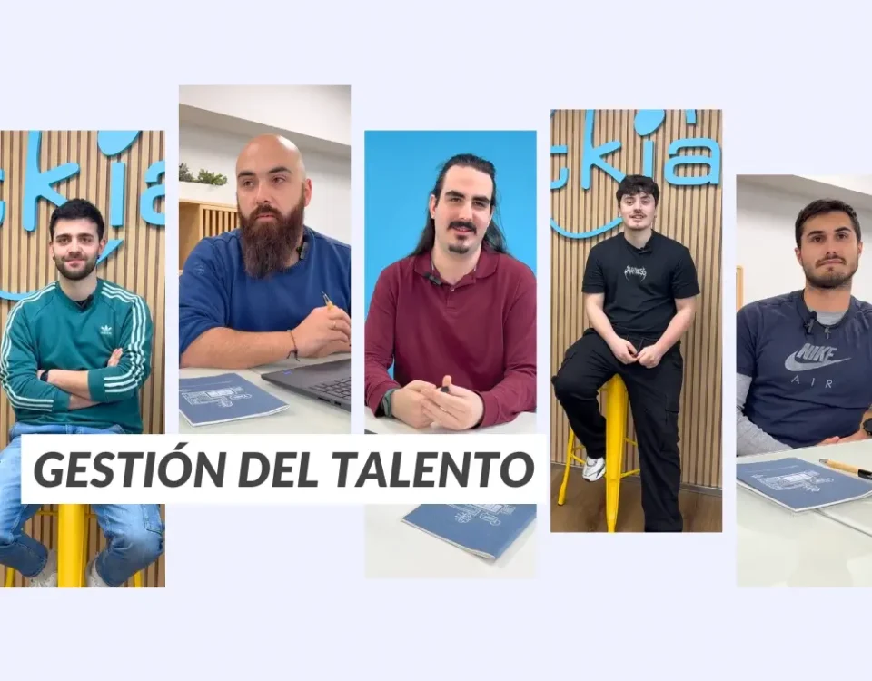 Captura de entrevistas a miembros del equipo que han realizado prácticas en Netkia