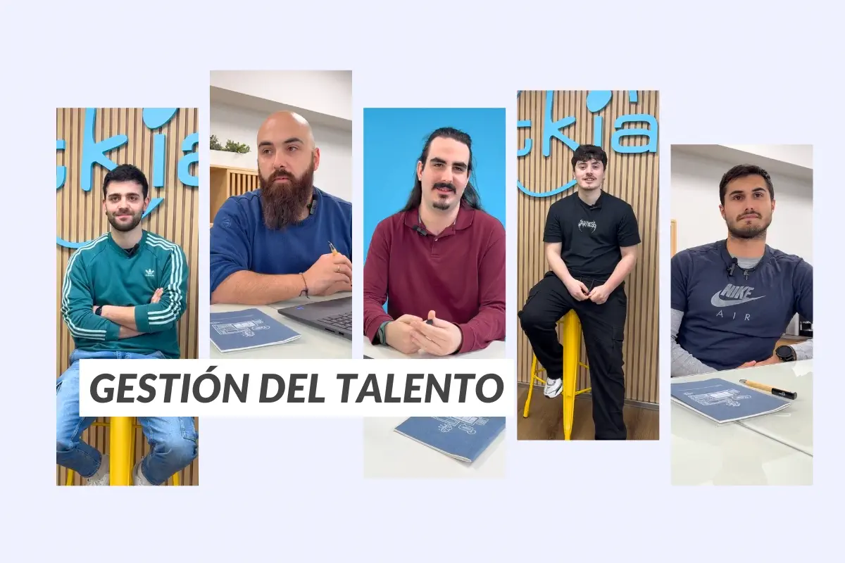 Captura de entrevistas a miembros del equipo que han realizado prácticas en Netkia